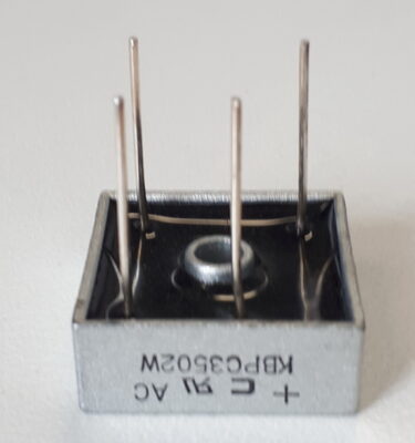 Bridge Rectifier - 35Amp 200V Wire Leads