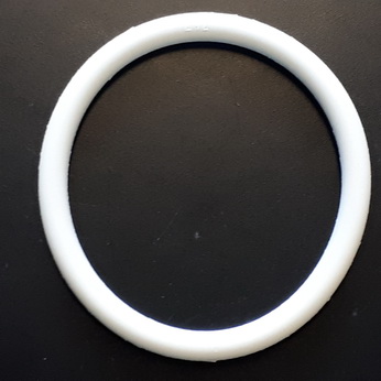 White Rubber Ring 2-1/2" ID