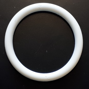 White Rubber Ring 2" ID