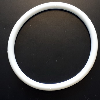 White Rubber Ring 3" ID
