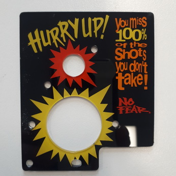 No Fear Plastic "Hurry Up" - 31-2325-12