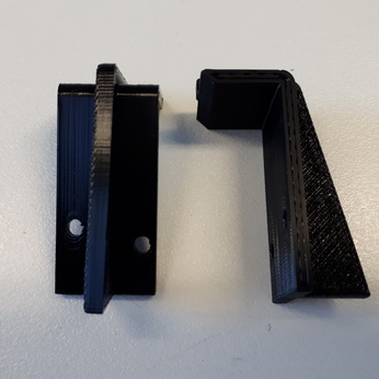 Data East Speaker Panel latch replacement (3D printed)