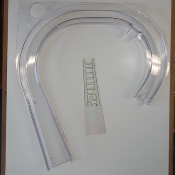 Medieval Madness Left plastic ramp (bare) - 03-9679.6