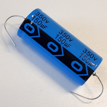 Capacitor Electrolytic 150uF, 350V Axial - CEA-150uF-350