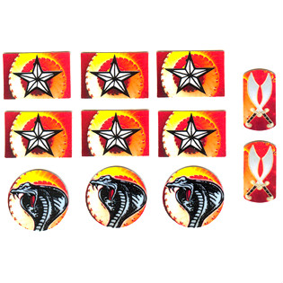 PDI Target Decal Set - Tales Of The Arabian Nights