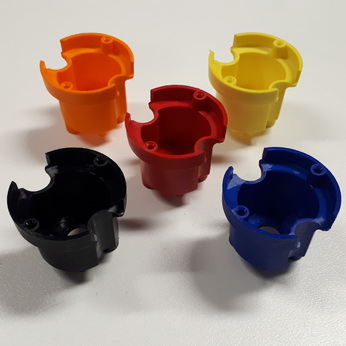 Generic Pop Bumper Body - Various Colors - 03-7443-5