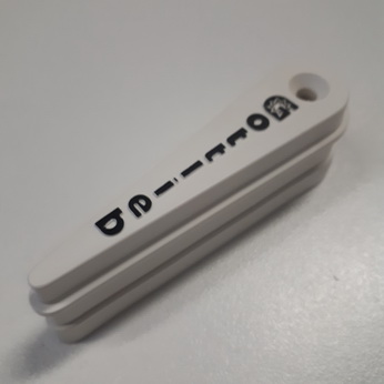 Gottlieb 3" Flipper Plastic with Logo - 25972