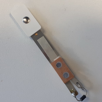 Data East/Sega/Stern White Small Rectangle Target Switch 1/2" x 1" - 515-5967-08