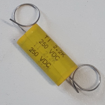 Capacitor, Axial Polyester, 2.2uF, 250V - 5045-12098-00