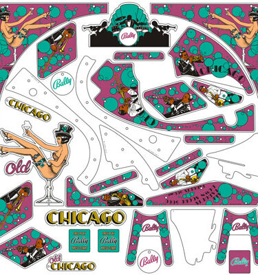 Old Chicago CPR Reproduction Plastics Set