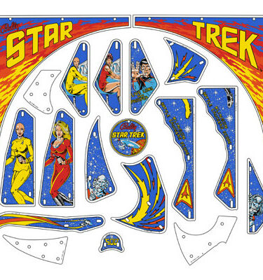 Star Trek CPR Reproduction Plastics Set w/ Prototype Pieces
