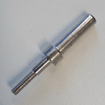 Metal Post with 10-32 thread bottom stud - 02-4036-2