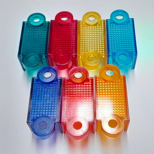 Lane Guide 1-1/4" Translucent Double Sided - 03-8318-XX