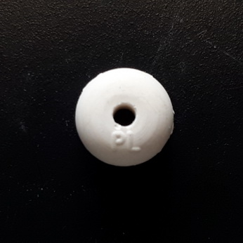 White Mini Post Rubber - 23/64” ID - 38-2364
