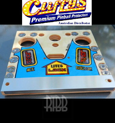 Dr Who Mini Playfield top flap Protector