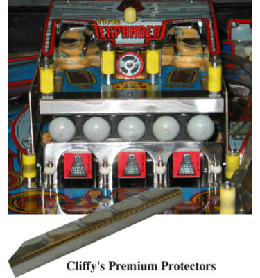 Dr Who Mini Playfield Edge Protector