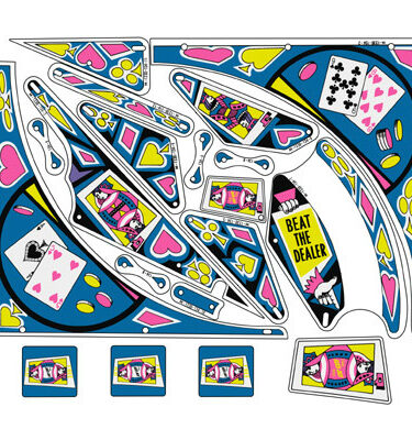 Black Jack CPR Reproduction Plastics Set