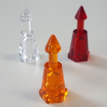 Plastic Post - Mini Transparent - 03-8044-XX