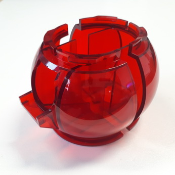 Twilight Zone Gumball Globe Set Red - 03-8816-7-R