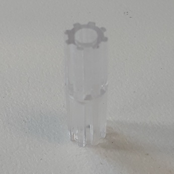 Support Post 1" Clear Transparent - Gottlieb - 20635C