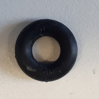 Black Bumper Post Ring 5/16" - 23-6694-2