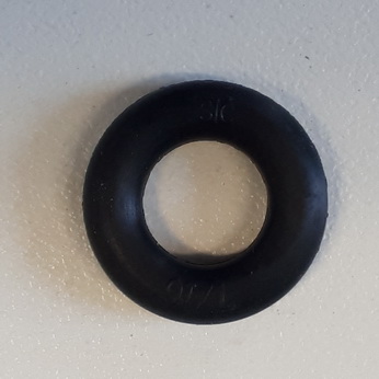 Black Bumper Post Ring 7/16" - 23-6694-4