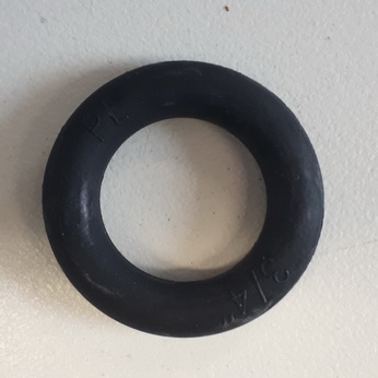 Black Rubber Ring 3/4" ID - 23-6694-5