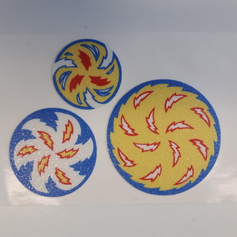 Whirlwind Spinning Disc Decal Set - 31-1536-574