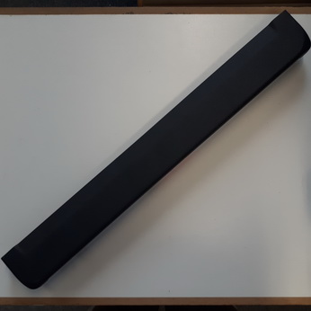 Lockdown Bar Black Front Molding for Stern/Sega/Data East - 500-6882-02-00