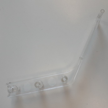 Data East/Sega/Stern Return Lane Guide Clear - 550-5037-01