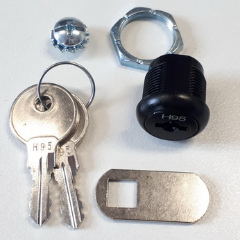 Backbox Lock and Keys Only - Bally Williams