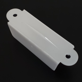 Lane Guide Opaque White 2-1/2" Double Sided - A-9398W