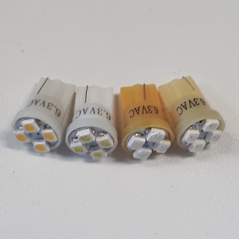 Budget 4-SMD-LED #555 Wedge Base Lamp