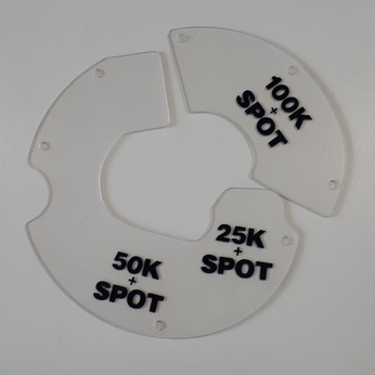 Earthshaker Spiral Skill Shot Ramp Covers