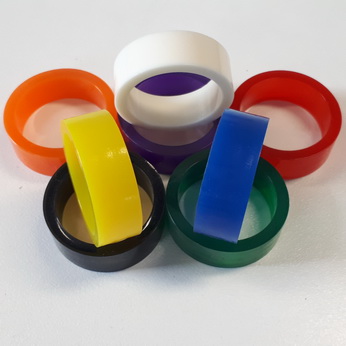 Superbands Translucent High Gloss MINI Flipper Rubber