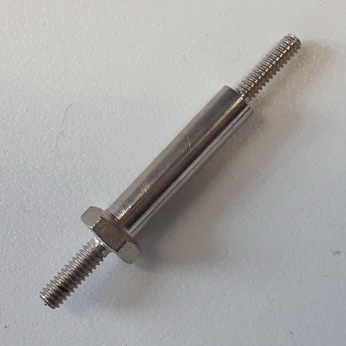 Metal Post  2-1/2" Tall With Extended Top - 02-5140