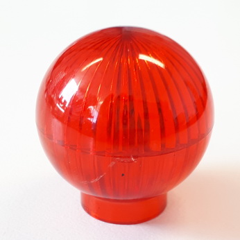 Red Globe Lamp Dome Scared Stiff - 03-9441-9