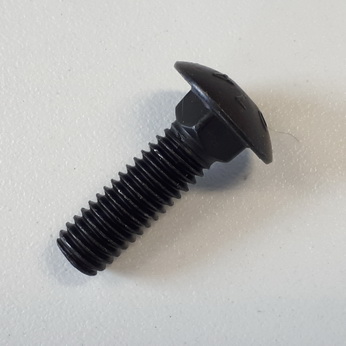 Bolt Carriage 3/8-16 x 1-1/4" Black - 4322-01123-20B