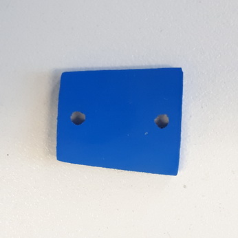 Blue Rubber Pad Stern - 626-5066-00