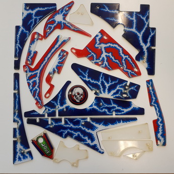 Scared Stiff PPS Reproduction Plastics Set