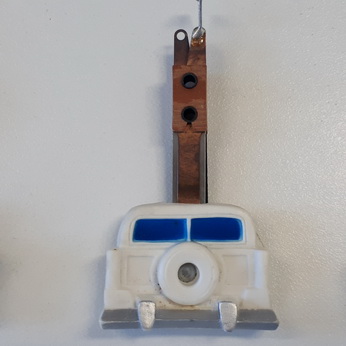 JunkYard Car Target White - SW-1A-210-1