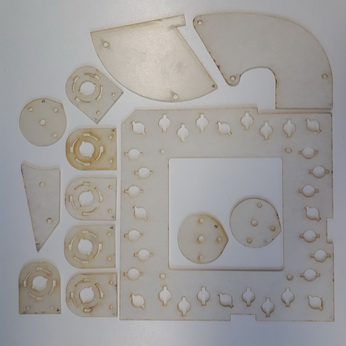 Monopoly Stern CLEAR Plastics Set