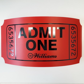 Williams Funhouse Ticket Topper