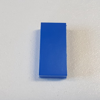 Blue Rubber Pad With Adhesive Backing - 23-6645