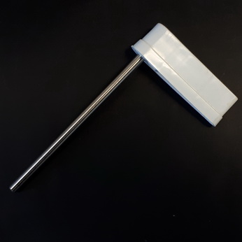 Stern Elvis White Flipper Bat And Shaft Assembly - 515-7399-08
