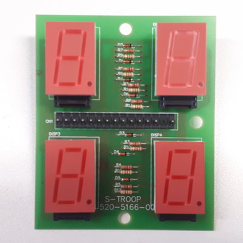 Sega Starship Troopers LED display board - 520-5166-00