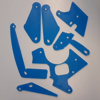 Indy 500 Plastic Protector Set