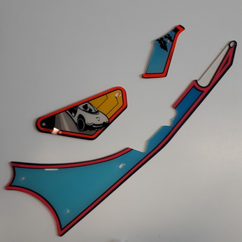 Demolition Man - Three Piece Plastic Set - 31-1919