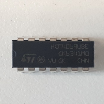 4069U CMOS Hex Inverter - 4069
