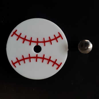 Round Target Face  "Baseball" - A-12841